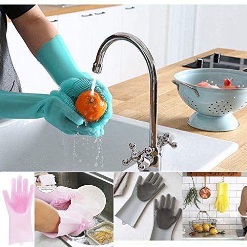 HaverShop™ Multifunction Magic Silicone Dish Washing Gloves - Haver Shop