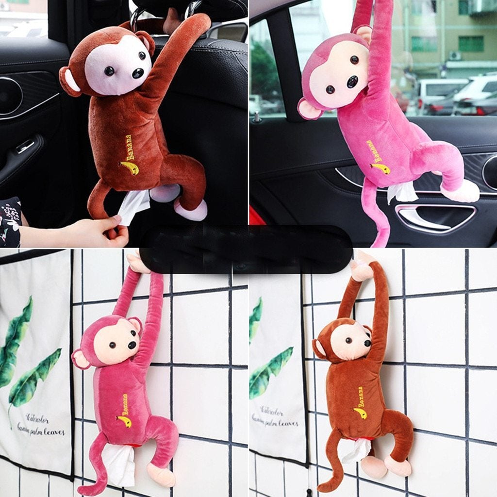 HaverShop™ Funny Hanging Monkey Tissue Holder - Haver Shop