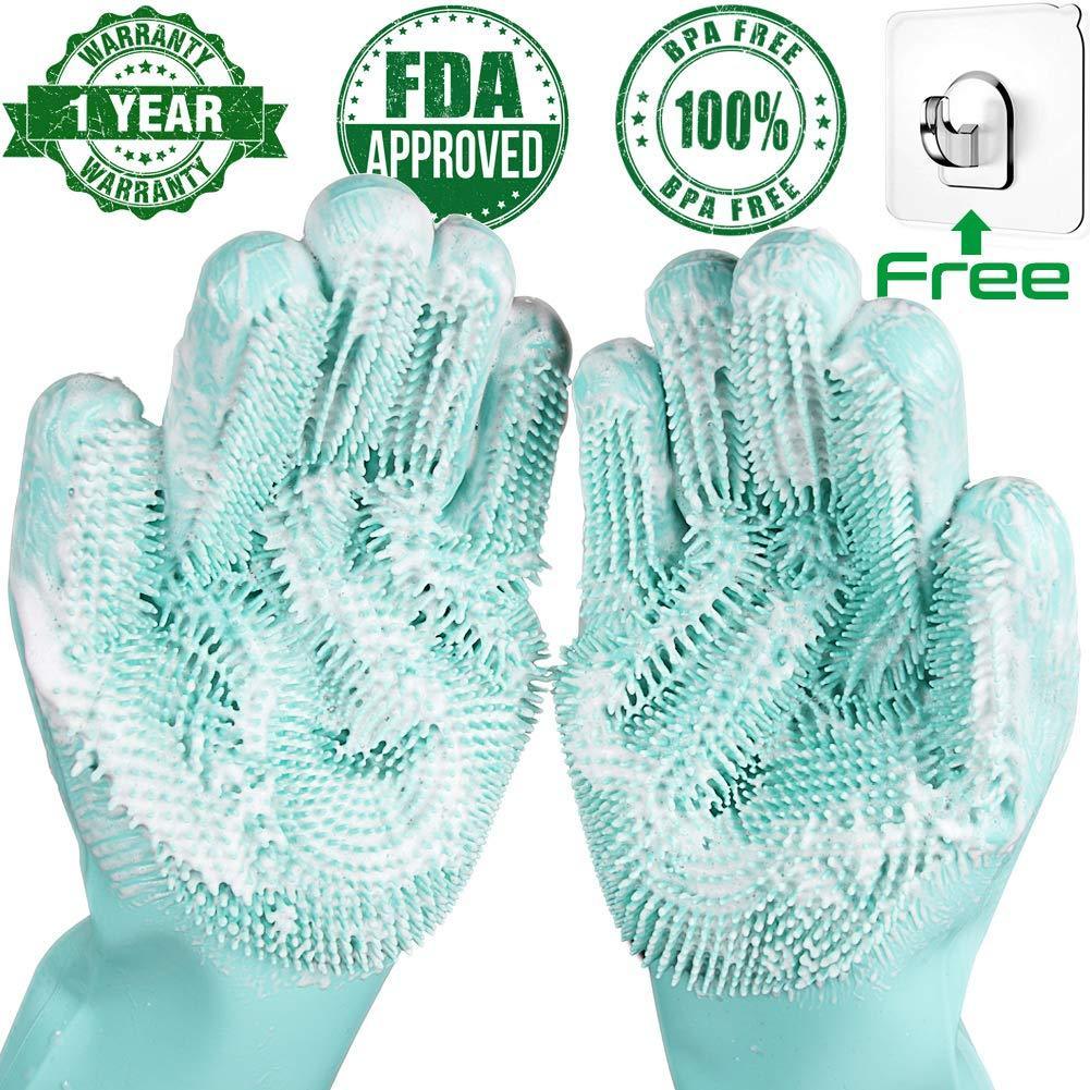 HaverShop™ Multifunction Magic Silicone Dish Washing Gloves - Haver Shop