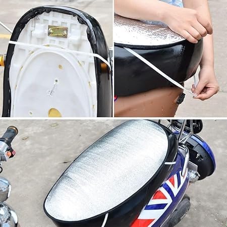 Anti Heat Seat Cover for All Brand Scooty/Scooter/Bike