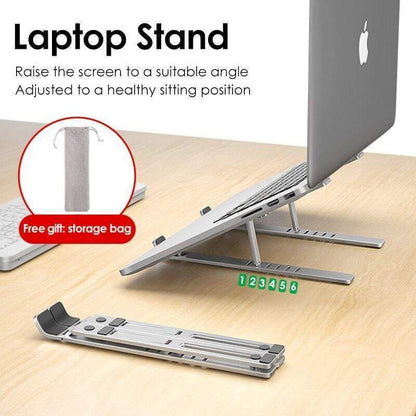 HaverShop™ X Style Adjustable Aluminum Laptop Riser - Haver Shop