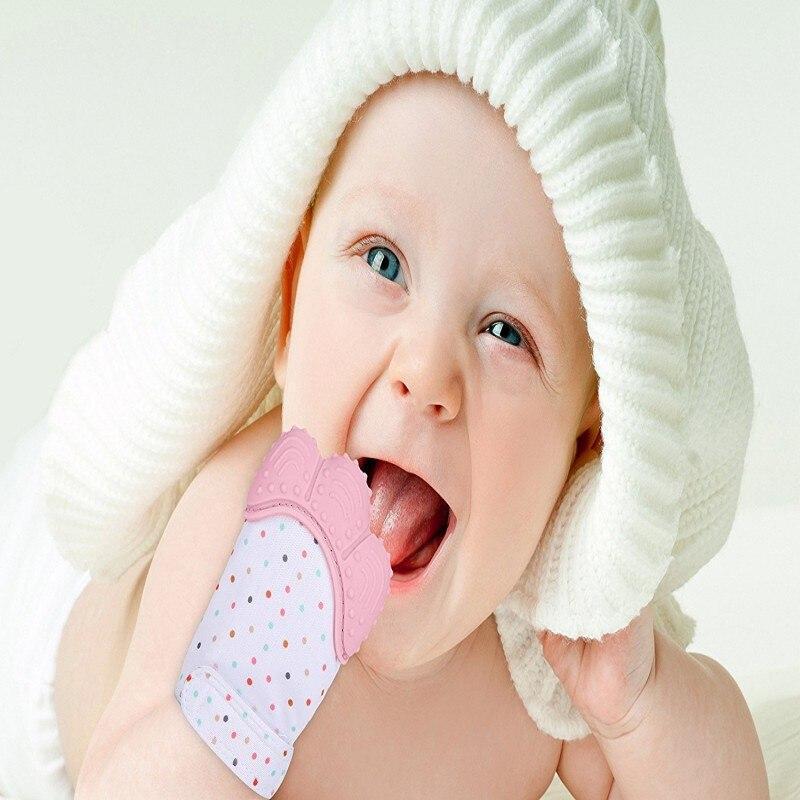 HaverShop™ Baby Teether Gloves Mitten Toy - Haver Shop