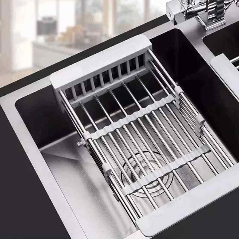 HaverShop™ Retractable Stainless Steel Sink Drainer Rack - Haver Shop