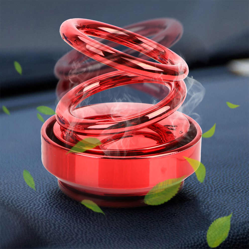 HaverShop™ Auto Rotation Double Ring Car Air Freshener - Haver Shop