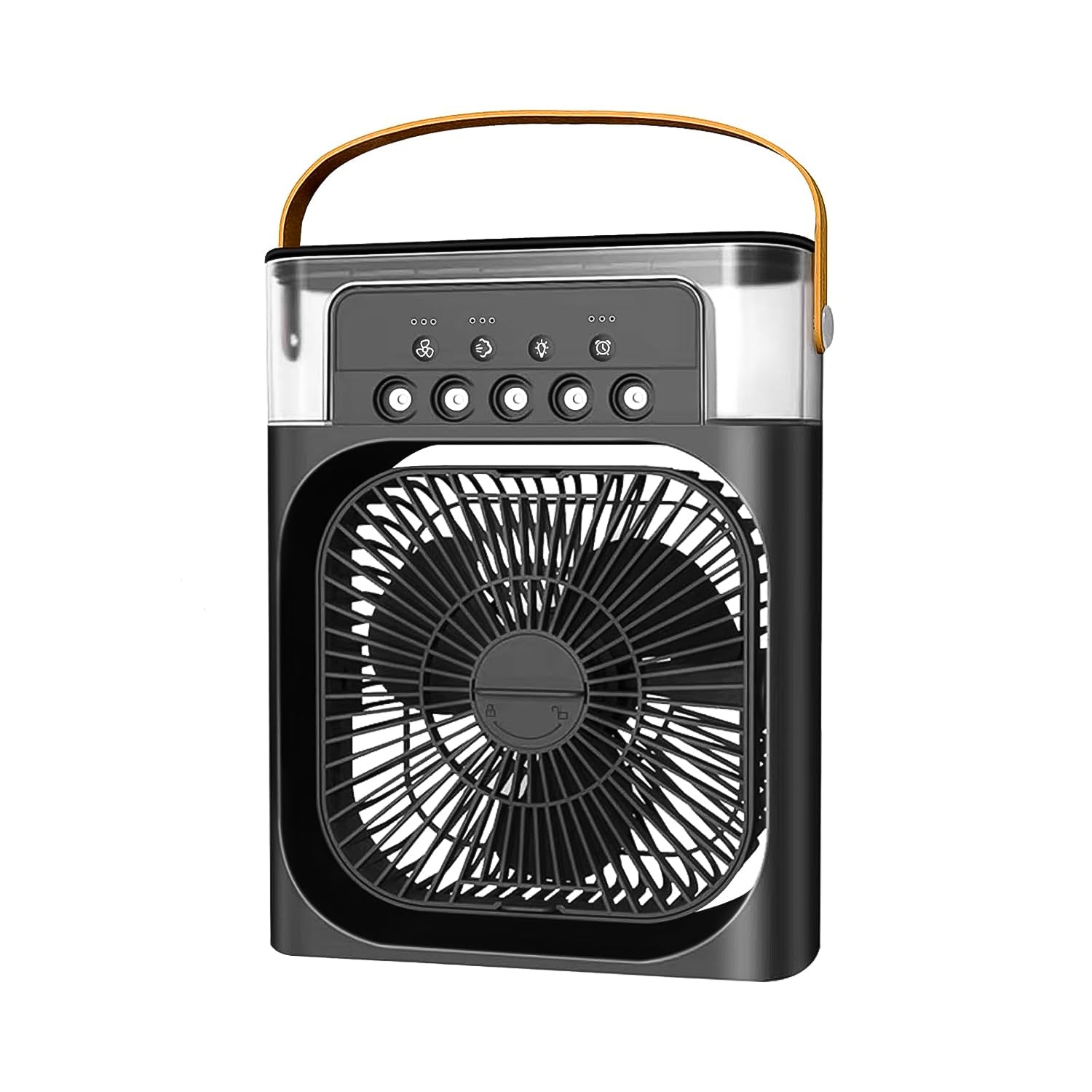 Portable USB Rechargeable Mini Mist Air Cooler with LED Light