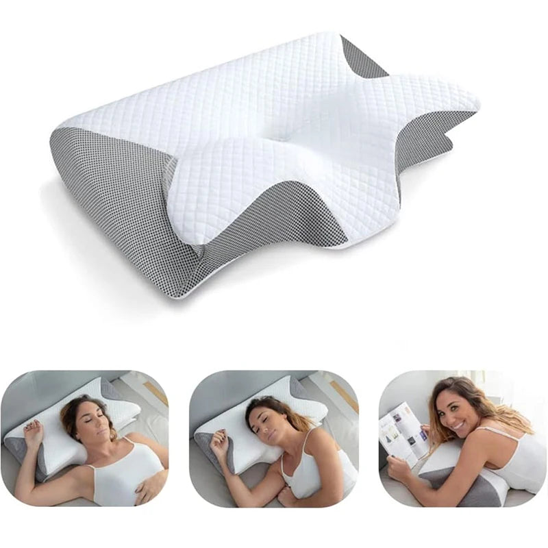 HaverShop™ Ergonomic Contoured Leaf Pillow - Haver Shop