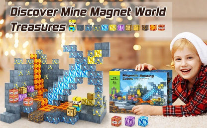 HaverShop™ Magnetic Building Cube Sets