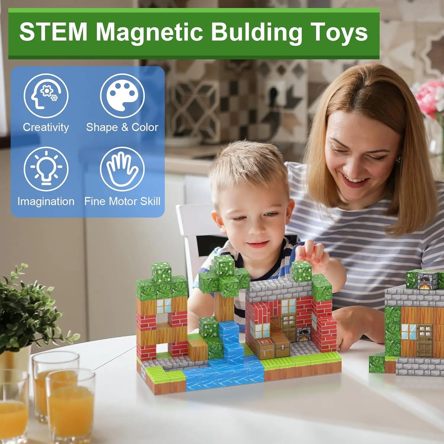 HaverShop™ Magnetic Building Cube Sets - Haver Shop