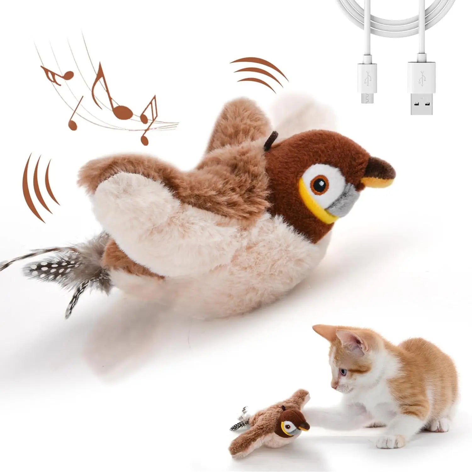 HaverShop™ Interactive Bird Chirping Cat Toy - Haver Shop