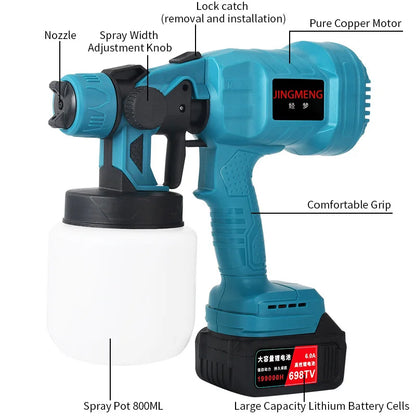 HaverShop™ High Pressure Cordless Paint Sprayer - Haver Shop