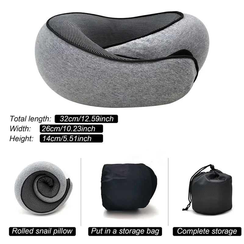 HaverShop™ Memory Foam Neck Pillow - Haver Shop