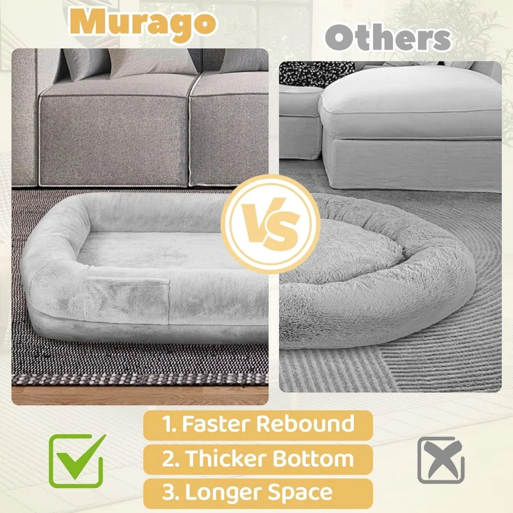 HaverShop™  71&quot; Human Dog Bed