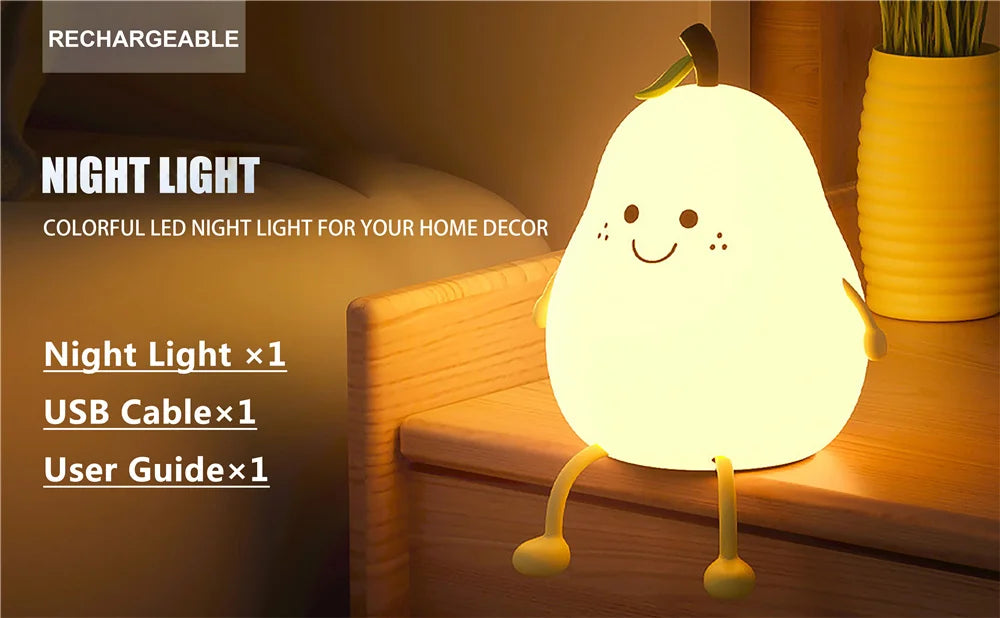 HaverShop™ Pear Night Lights Lamp