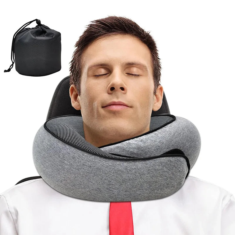 HaverShop™ Memory Foam Neck Pillow - Haver Shop