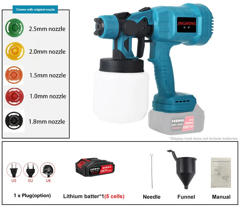 HaverShop™ High Pressure Cordless Paint Sprayer - Haver Shop