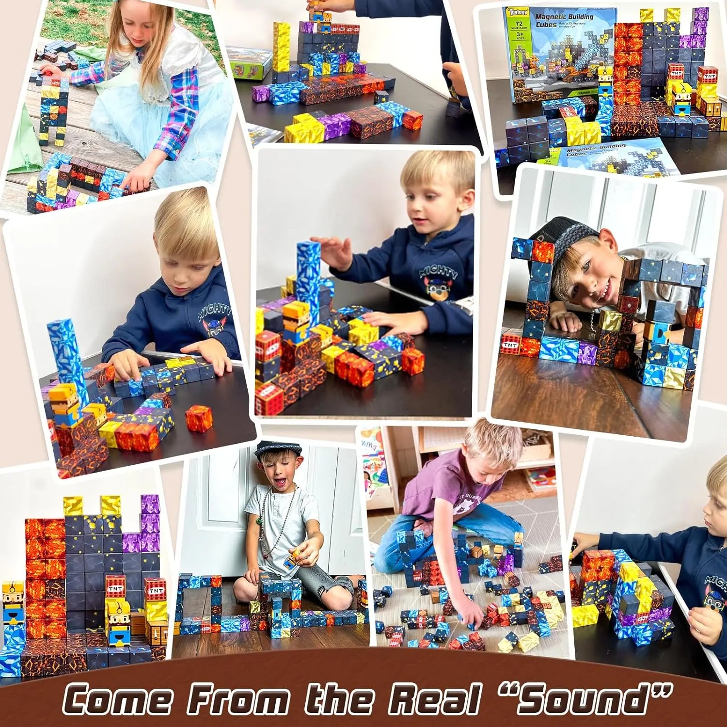 HaverShop™ Magnetic Building Cube Sets - Haver Shop