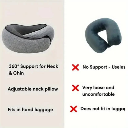 HaverShop™ Memory Foam Neck Pillow - Haver Shop