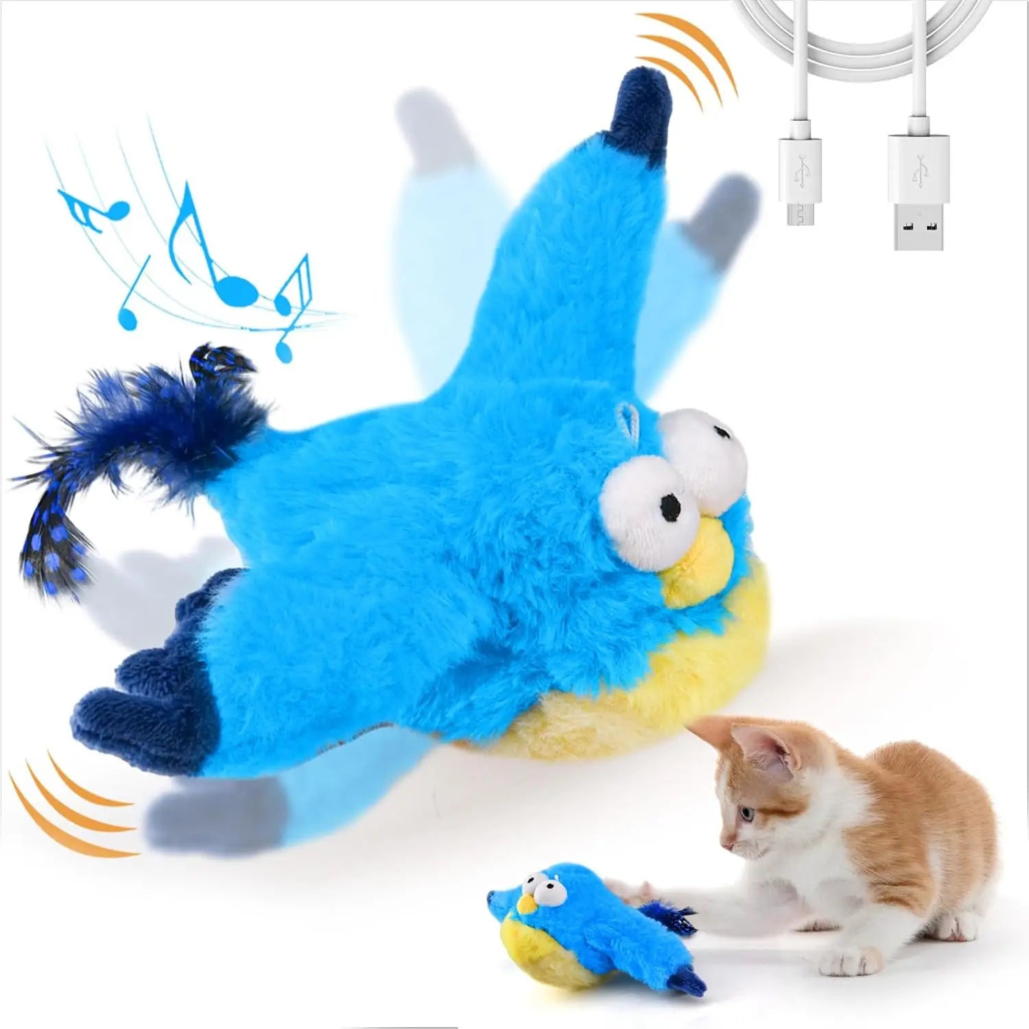 HaverShop™ Interactive Bird Chirping Cat Toy - Haver Shop