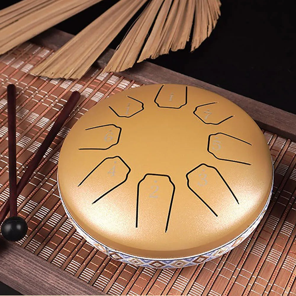 HaverShop™ Tongue Drum 6 Inch 8 Tone