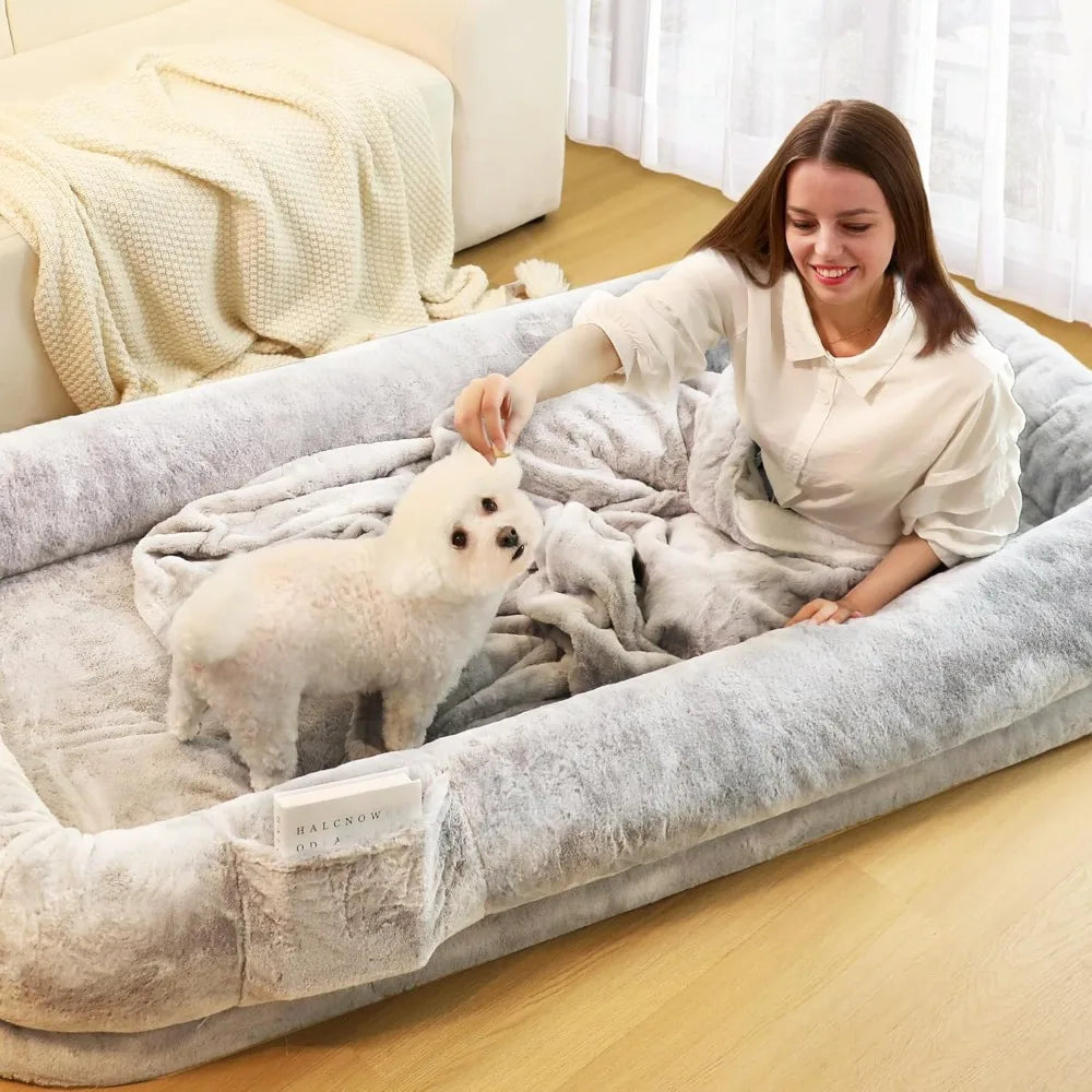 HaverShop™  71&quot; Human Dog Bed