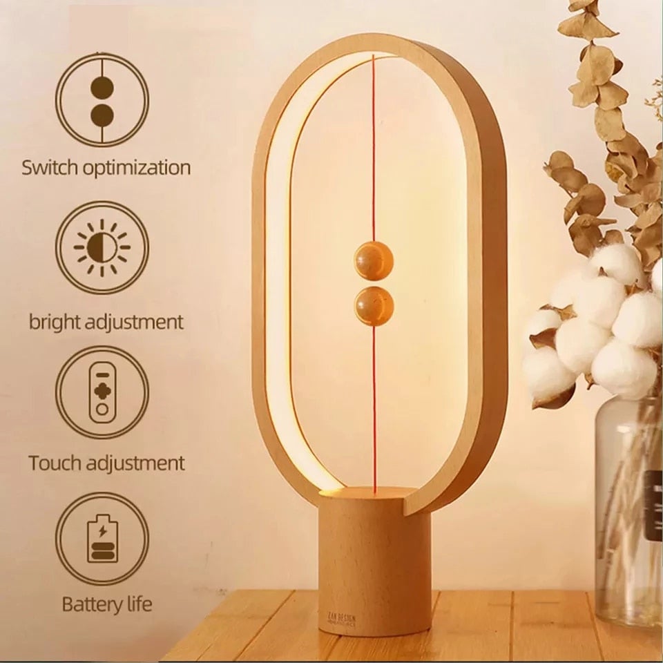 HaverShop™ Balance LED Ellipse Magnetic Table Lamp - Haver Shop