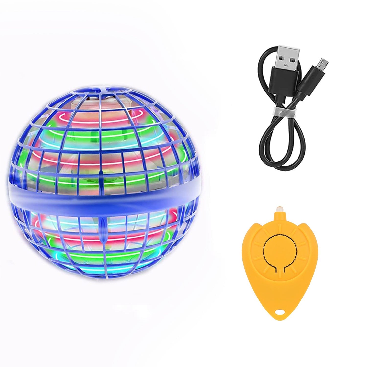 360°Rotating Flying Ball With Built-in RGB Lights