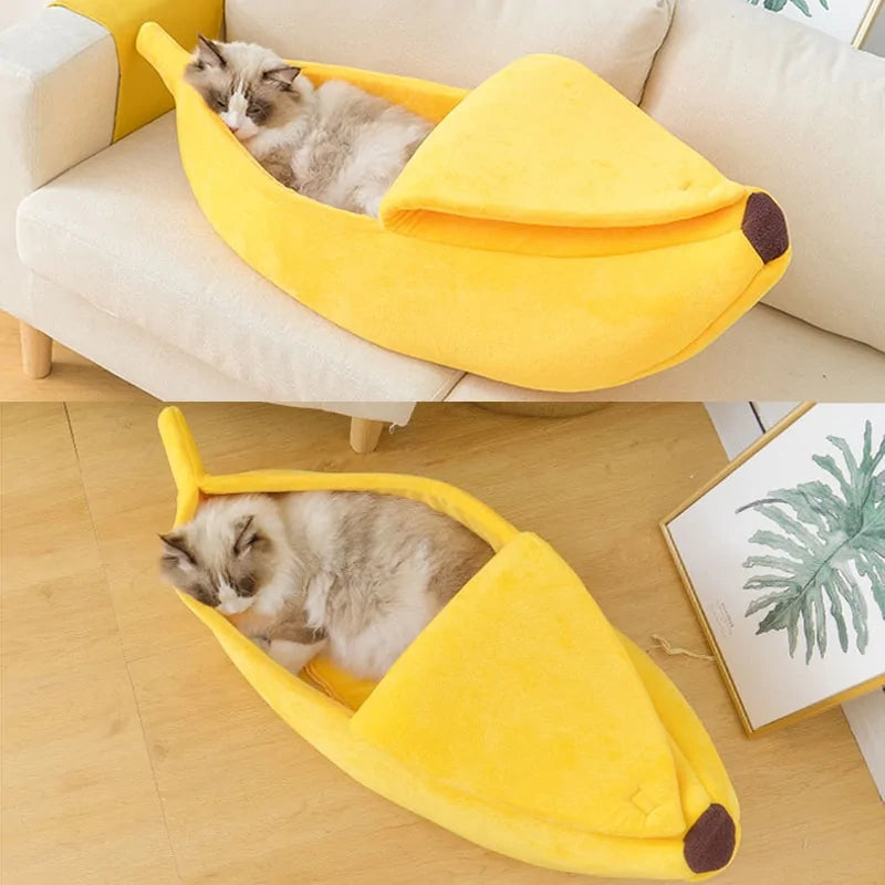 HaverShop™ Funny Banana Dog/Cat Bed House - Haver Shop