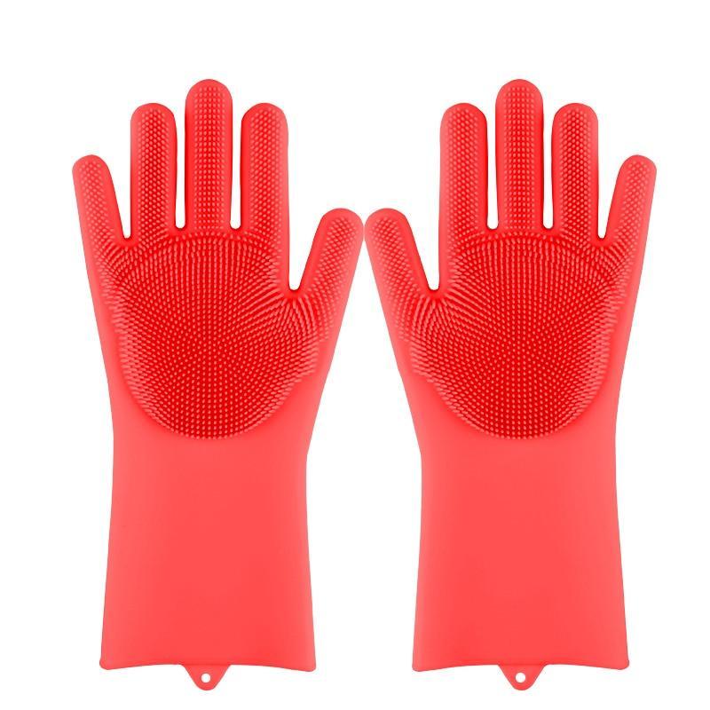 HaverShop™ Multifunction Magic Silicone Dish Washing Gloves - Haver Shop